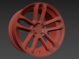 LUMMA CLR RACING wheels 3D Model