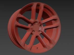 LUMMA CLR RACING wheels 3D Model