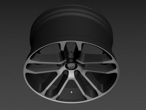 LUMMA CLR RACING wheels 3D Model
