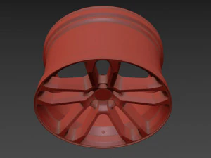 LUMMA CLR RACING wheels 3D Model