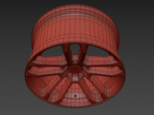LUMMA CLR RACING wheels 3D Model