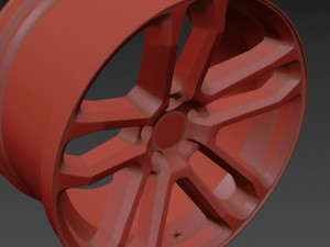 LUMMA CLR RACING wheels 3D Model