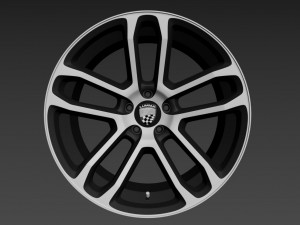 LUMMA CLR RACING wheels 3D Model