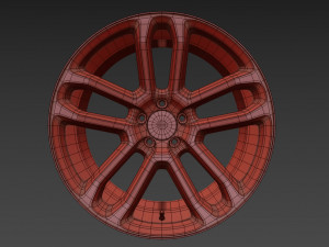 LUMMA CLR RACING wheels 3D Model