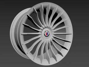 ALPINA B7 wheels 3D Model