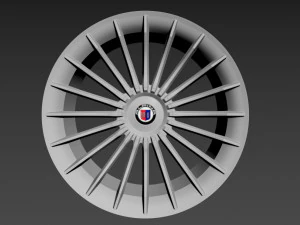 ALPINA B7 wheels 3D Model