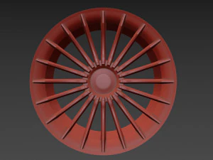 ALPINA B7 wheels 3D Model