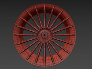 ALPINA B7 wheels 3D Model