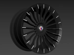 ALPINA B7 wheels 3D Model