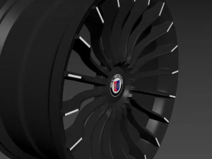 ALPINA B7 wheels 3D Model