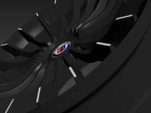 ALPINA B7 wheels 3D Model