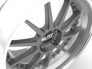 BLITZ TEHNOSPEED Z1 custom wheel Modello 3D