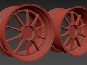 BLITZ TEHNOSPEED Z1 custom wheel Modello 3D