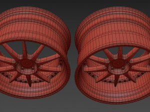 BLITZ TEHNOSPEED Z1 custom wheel Modello 3D