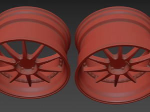 BLITZ TEHNOSPEED Z1 custom wheel Modello 3D