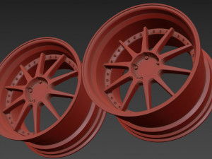 BLITZ TEHNOSPEED Z1 custom wheel Modello 3D