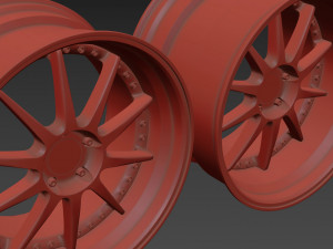BLITZ TEHNOSPEED Z1 custom wheel Modello 3D