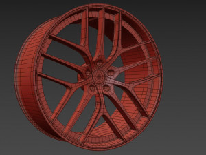 BBS CC-R wheel 3D Model
