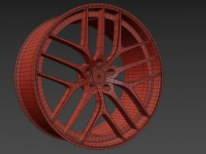 BBS CC-R wheel 3D Model