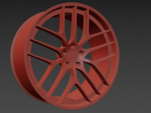 BBS CC-R wheel 3D Model