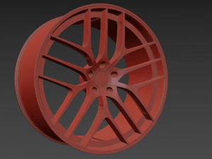 BBS CC-R wheel 3D Model
