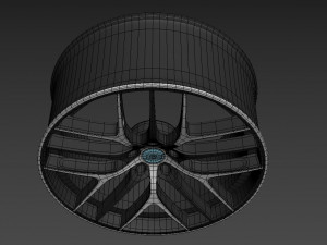 BBS CC-R wheel 3D Model