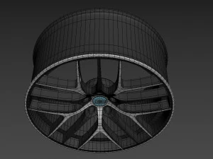 BBS CC-R wheel 3D Model