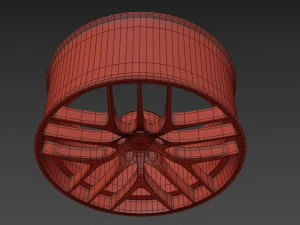 BBS CC-R wheel 3D Model