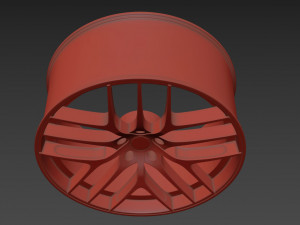 BBS CC-R wheel 3D Model