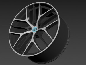 BBS CC-R wheel 3D Model