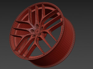 BBS CC-R wheel 3D Model