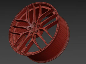 BBS CC-R wheel 3D Model