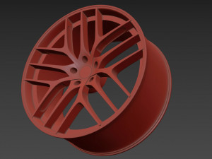 BBS CC-R wheel 3D Model