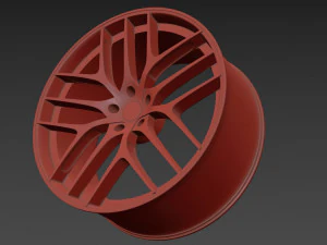 BBS CC-R wheel 3D Model