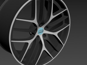 BBS CC-R wheel 3D Model