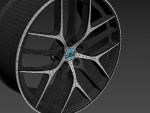 BBS CC-R wheel 3D Model