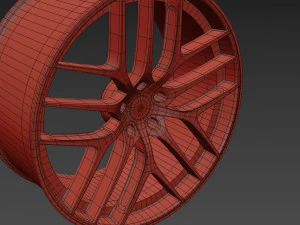 BBS CC-R wheel 3D Model