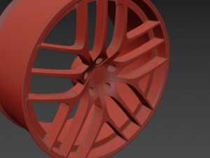 BBS CC-R wheel 3D Model