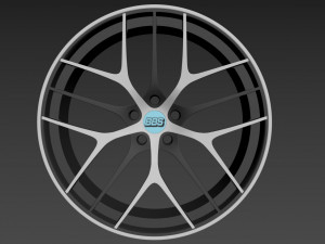 BBS CC-R wheel 3D Model
