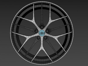 BBS CC-R wheel 3D Model