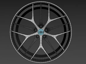 BBS CC-R wheel 3D Model