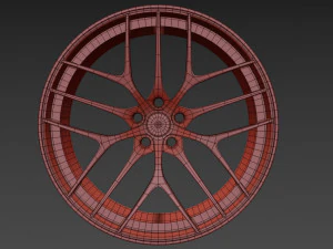 BBS CC-R wheel 3D Model