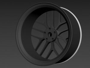 BBS CC-R wheel 3D Model