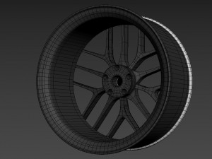 BBS CC-R wheel 3D Model