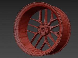 BBS CC-R wheel 3D Model