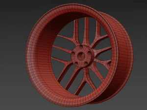 BBS CC-R wheel 3D Model