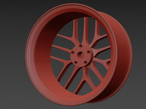 BBS CC-R wheel 3D Model