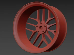 BBS CC-R wheel 3D Model