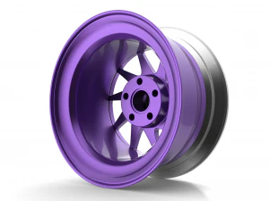 OZ Turbo custom wheel 3D Model