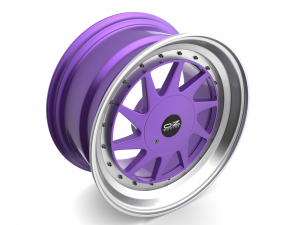 OZ Turbo custom wheel 3D Model